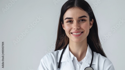 A Confident Young Female Doctor