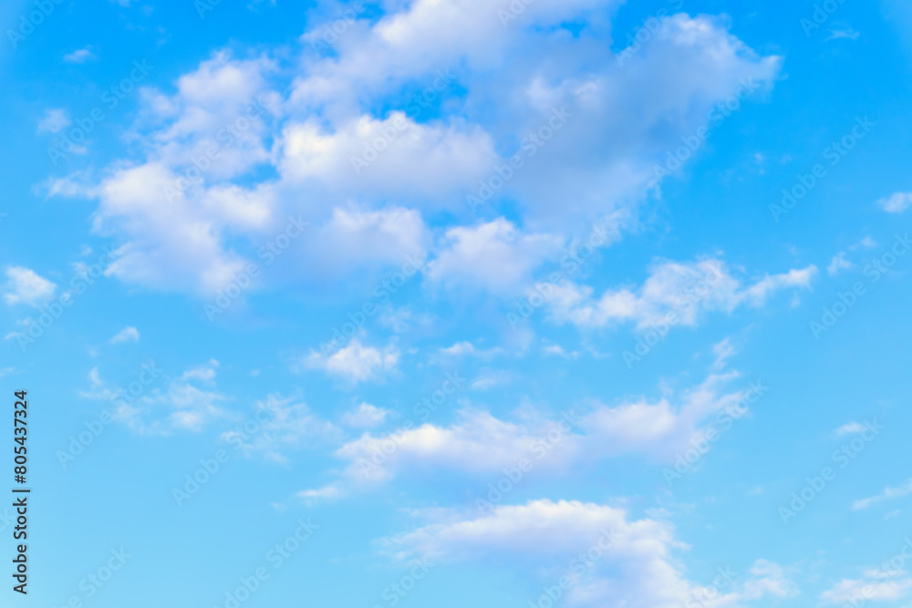 Blue sky background with white clouds in summer day. Blue sky background with white clouds in summer day.