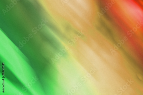 Abstract gradient background with grain and patterns in different colors Future retro design