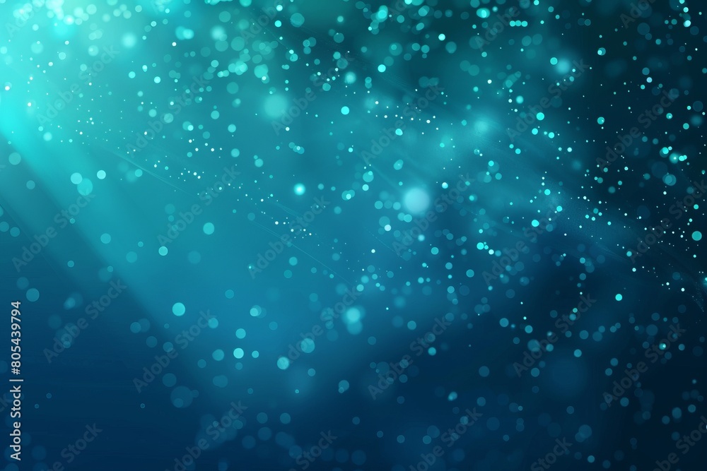 Azure cyan grainy color gradient background glowing noise texture cover header poster design