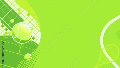 Tennis abstract background. sports concept