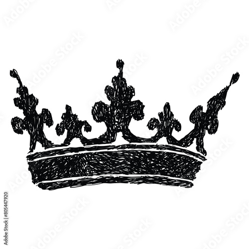 Crown from over the baby Jesus Christ, Son of God and savior of the world. Symbol of sacrifice on the cross, for the salvation of humanity. Messiah prophecies and divinity, sovereignty
