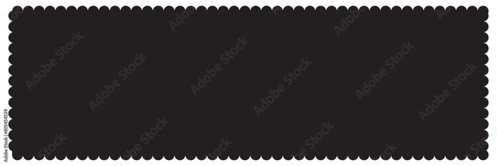 Blank vintage postage stamp on white background. Mockup with perforations for your picture text or design.   Isolated on a white background. Vector illustration. EPS 10