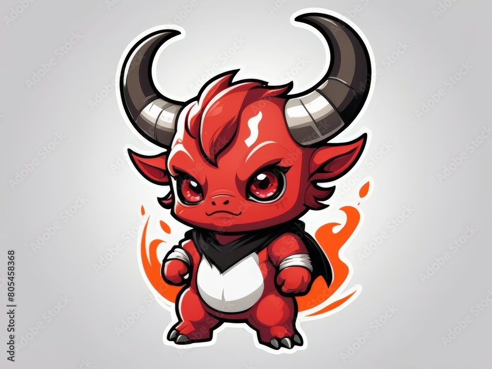 red bull with a horns red bull with a horns