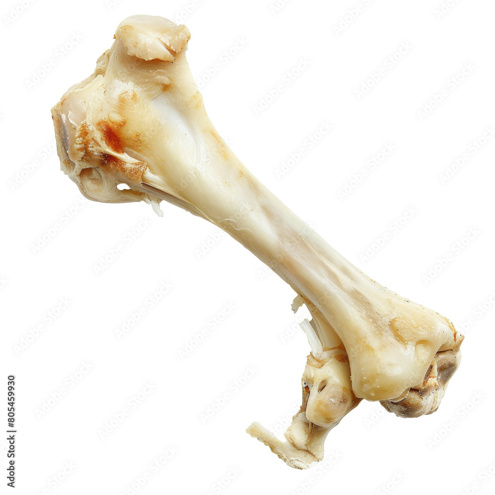 Fototapeta premium chicken bone On white background