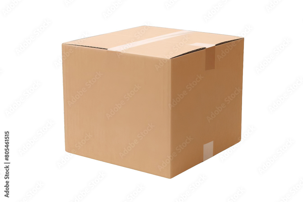 Open cardboard box isolated on white background. Open cardboard box isolated on white background.