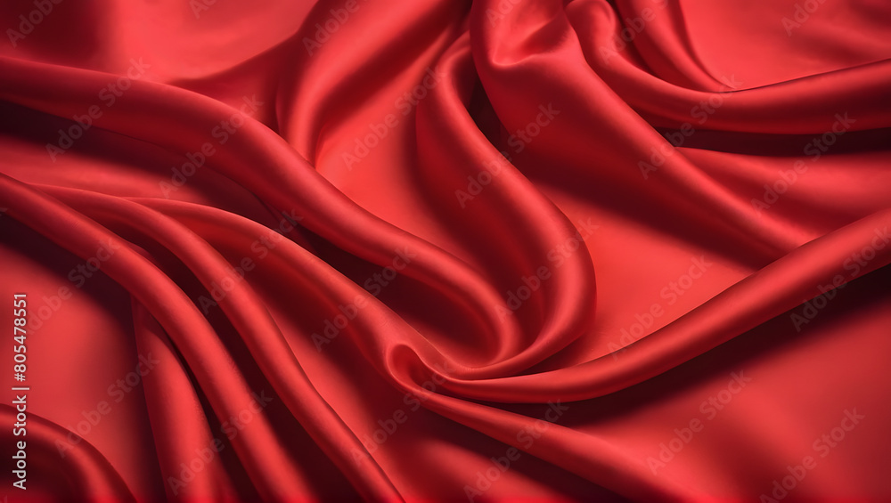 red silk fabric background red silk fabric background