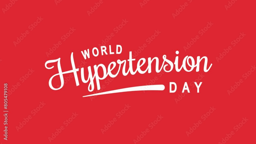 World Hypertension Day Text Animation. Great for World Hypertension Day Celebrations, for banner, social media feed wallpaper stories. World Hypertension Day Text Animation. Great for World Hypertension Day Celebrations, for banner, social media feed wallpaper stories.