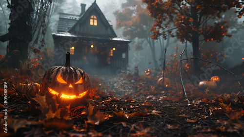 halloween scene