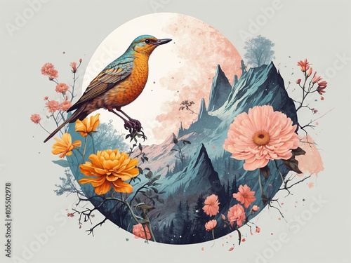 collage digital contemporary illustrators 