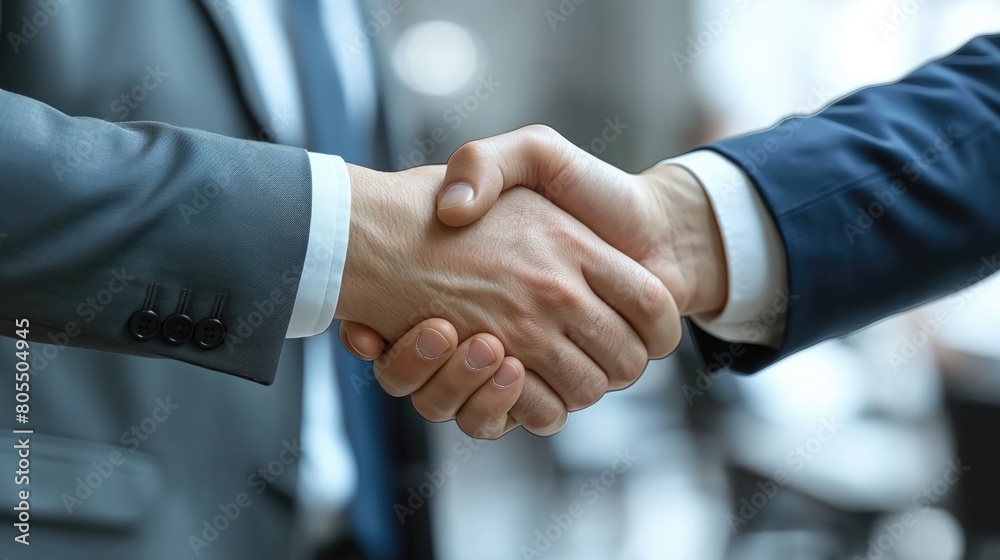closeup. reliable handshake of business partners