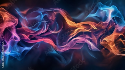 Abstract flame texture flame for banner background. Colorful flames abstract background.