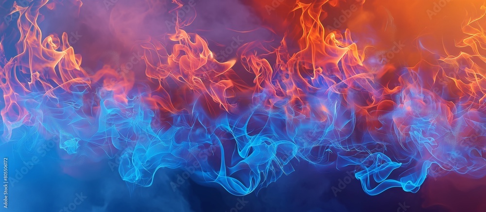 Abstract flame texture flame for banner background. Bright flames abstract background.