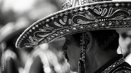 Celebrating Culture with Charro Hat at Mariachi Party photo