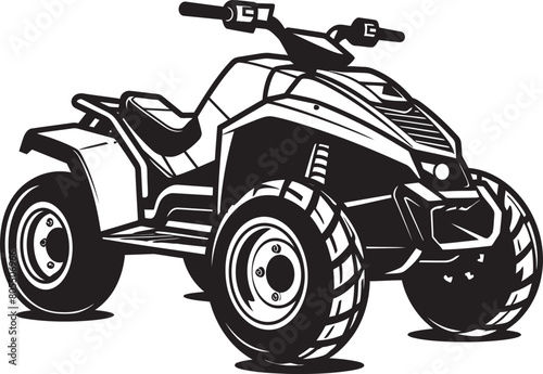 Conquer the Wilderness ATV Vector Illustration Collection