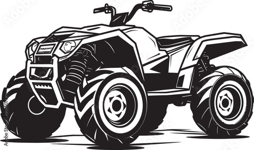 Off Road Odyssey Premium ATV Vector Illustrations