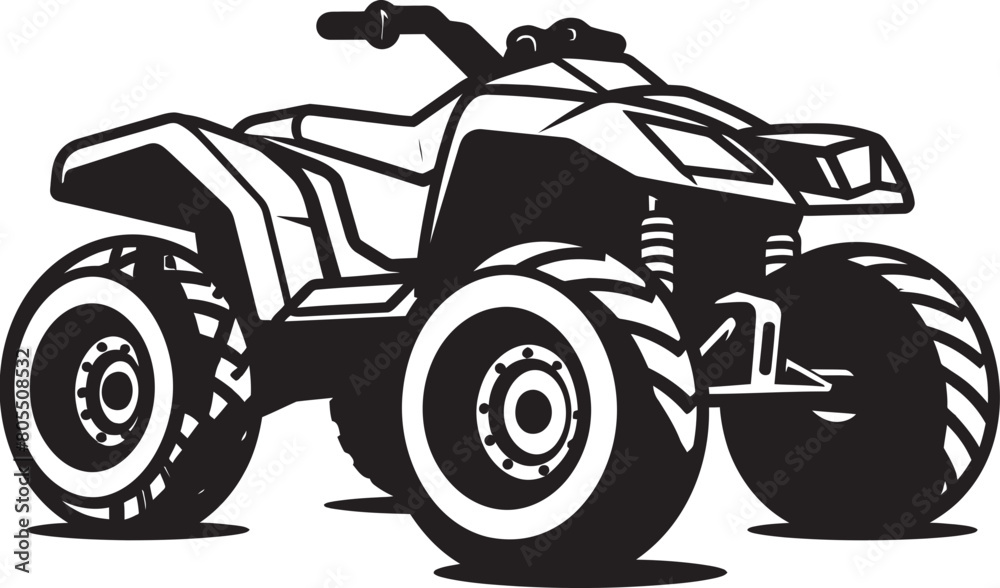 ATV Adventure Unleashed High Quality Vector Graphics