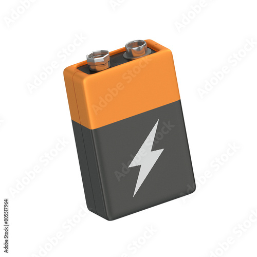 3D Square Battery