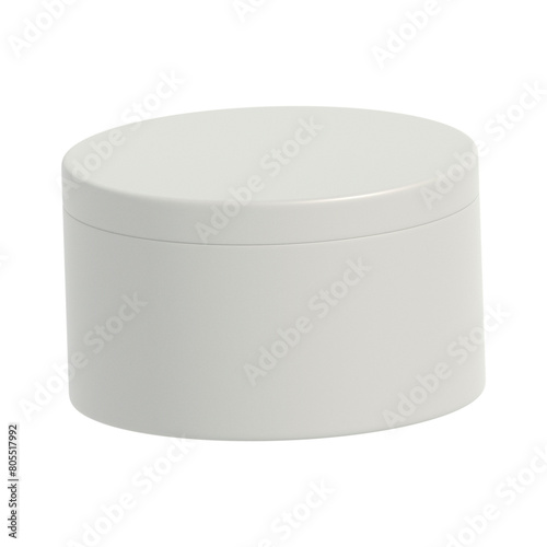 3D White Jar Makeup