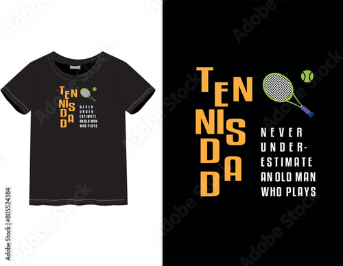 Tennis lover Father's Day T-shirt | Happy father's day | Male and female t-shirt | Holyday mood | Fathler's day quote