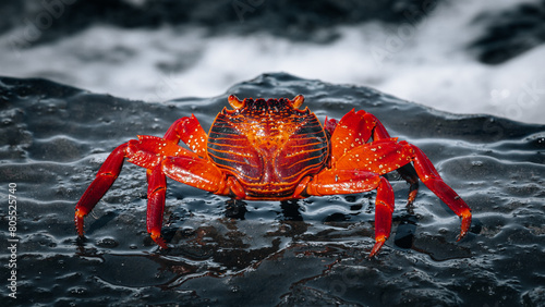 Sally Lightfoot crabs photo