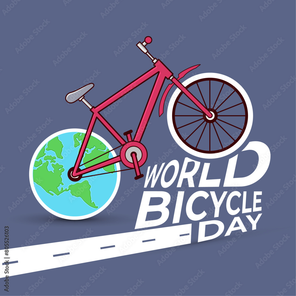 Fototapeta premium World-Bycle-Day-004