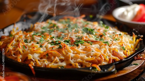 "Sizzling Homemade Lasagna: Deliciously Fresh & Steamy Italian Cuisine Ready to Delight Taste Buds - Perfect Comfort Food Concept."