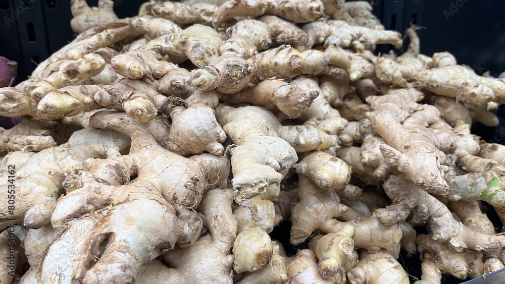 Photos of ginger root, root widely found in Brazil Photos of ginger root, root widely found in Brazil