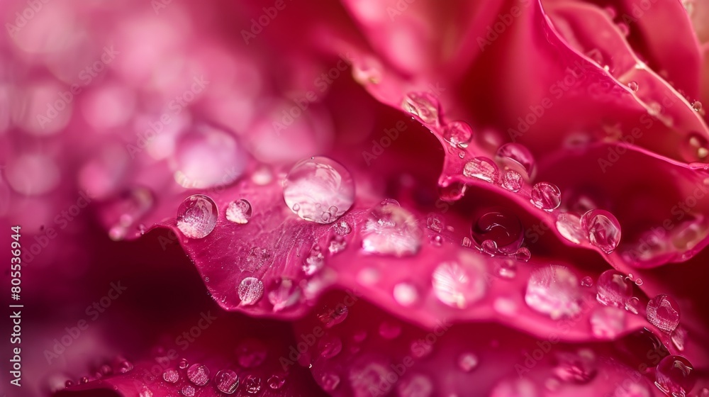 A close-up of raindrops clinging to the velvety surface of a rosebud, enhancing the beauty of nature's intricate design. A close-up of raindrops clinging to the velvety surface of a rosebud, enhancing the beauty of nature's intricate design.
