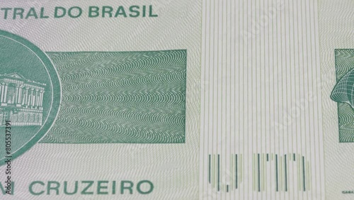 5 Brazilian cruzeiro BRL national currency money legal tender banknote bill 2 photo