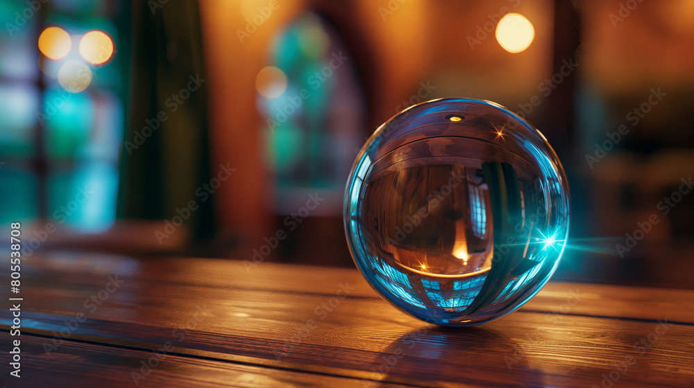 Crystal Ball of Prophecy. Mystical Fortune-Telling Orb. Perfect for mystical, occult, and divination concepts. Crystal Ball of Prophecy. Mystical Fortune-Telling Orb. Perfect for mystical, occult, and divination concepts.