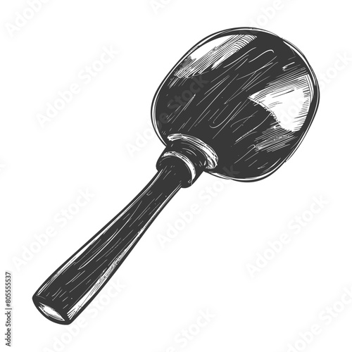 maracas instrument black color only