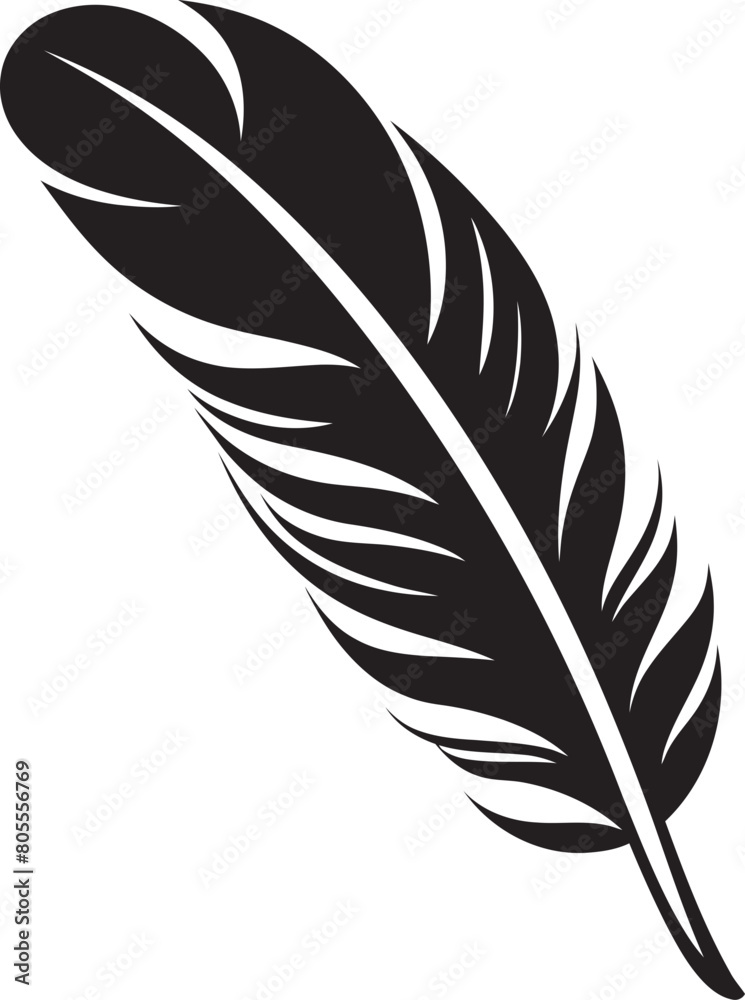 Plume Perfection Vector Feather Showcase Vectorized Feathers Artistic Brilliance