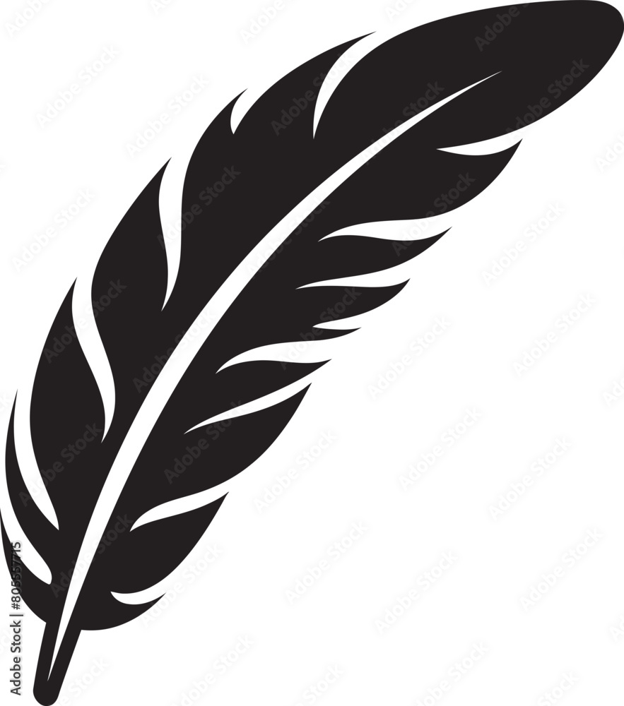 Feathered Reverie Vector Illustration Compilation Vectorized Plumage Feathered Elegance