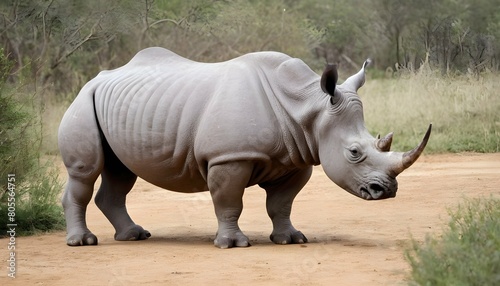 A Rhinoceros In A Safari Discovery 3