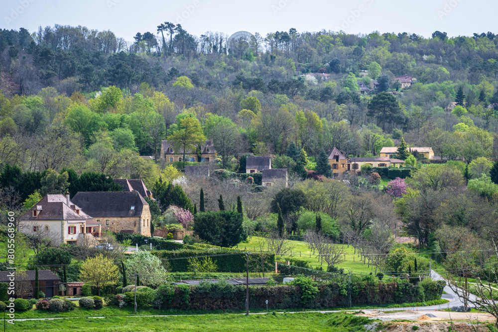 Village in the Dordogne Valley