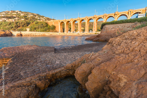 Viaduct of Antheor - Esterel, Cote d'Azur, France