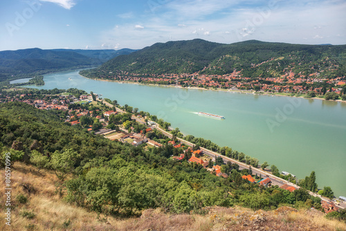 Danube Bend - the elevated view from Visegrad - Hungary