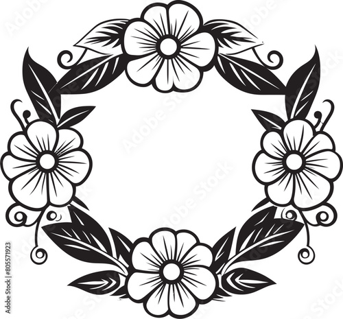 Creating Beauty with Flowers A Guide to Flower Frame Vector Illustrations