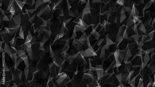 Triangle Line Pattern Background Animation, Abstract Animated Background