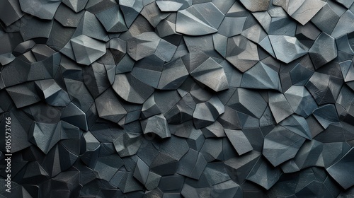 A Black and White Wall