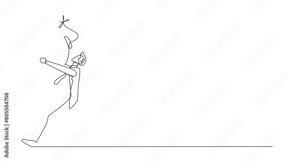 Self drawing animation of single continuous line drawing young businessman carrying a bomb with a burning fuse. Keeping danger away from the business environment to survive. Full length animated Self drawing animation of single continuous line drawing young businessman carrying a bomb with a burning fuse. Keeping danger away from the business environment to survive. Full length animated