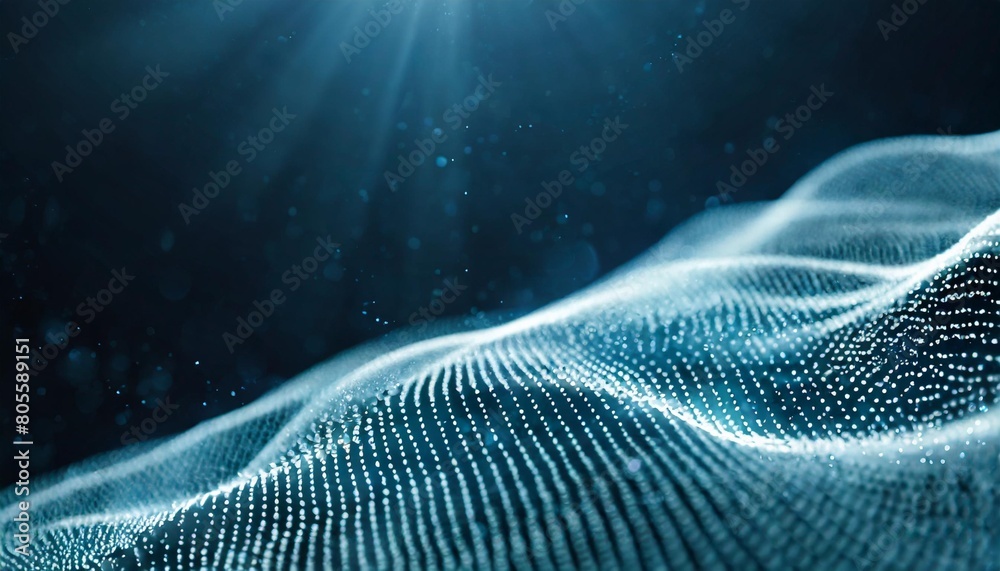 abstract waving particle technology background design abstract wave ...