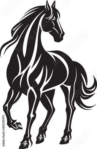 Horse Breeds Comparison Chart Vector Art of Equine Diversity