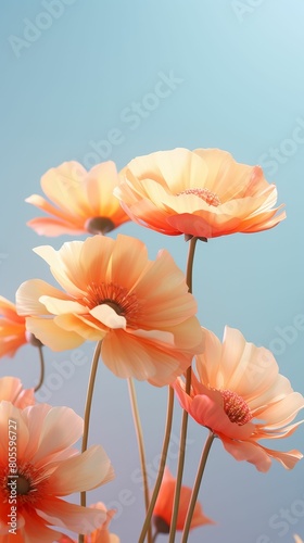 Cluster of Flowers Against Sky