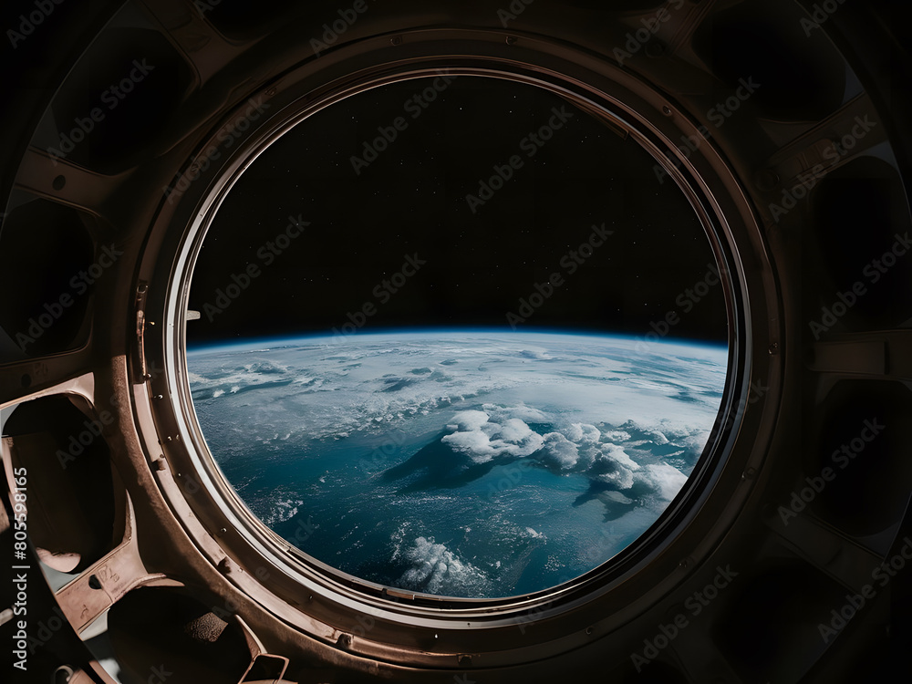 Vista de la tierra desde el espacio