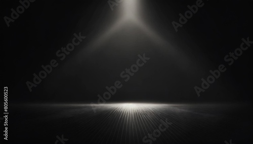 empty gradient black backdrop wallpaper studio floor template of abstract light dark background space or blank illustration room and spotlight product display stage on presentation ground platform
