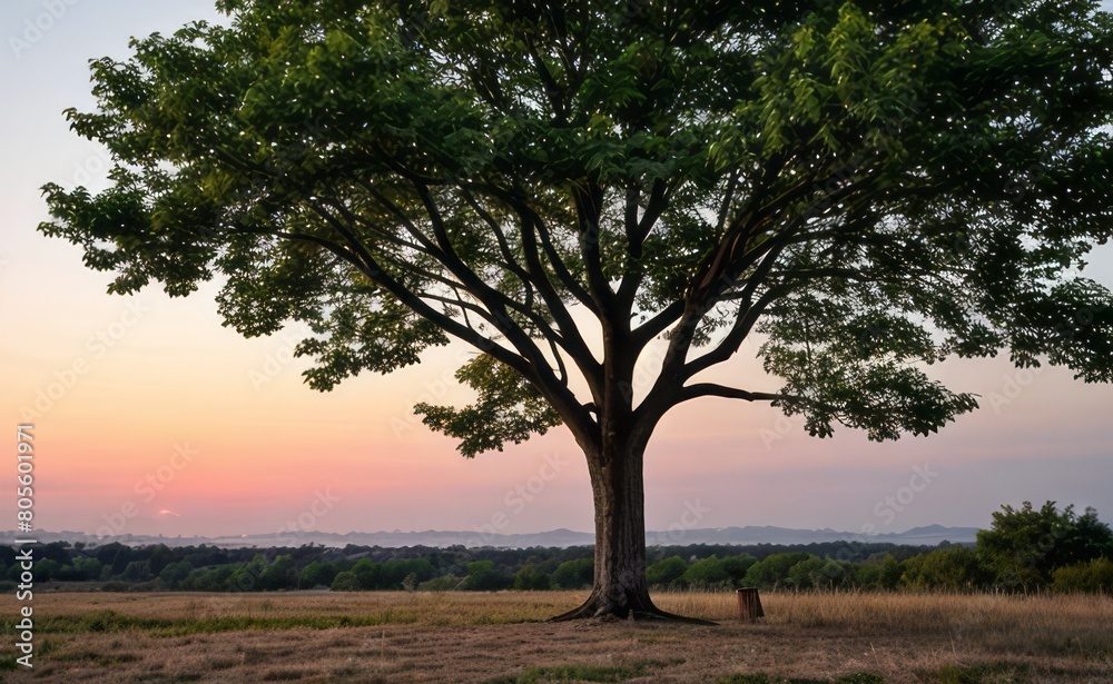 professional photograph of single tree in sunset professional photograph of single tree in sunset