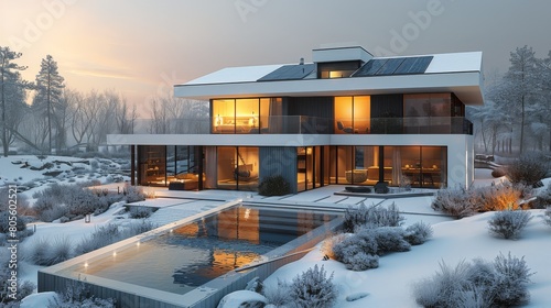 Modern House With Pool