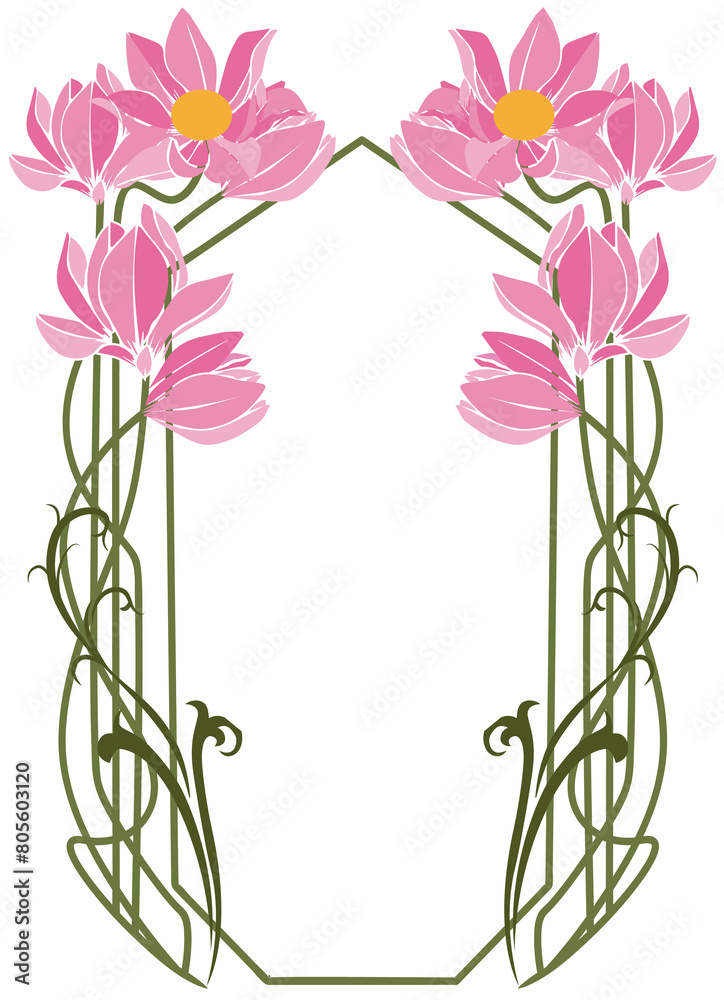 decorative flowers design 2